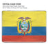 Ecuador Flag Distressed MacBook Pro 13in (2020) Case plus Skin